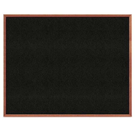 United Visual Products Sliding Door Indoor Enclosed Corkboard, 6 UV9002ACS-SATIN-DBURGU